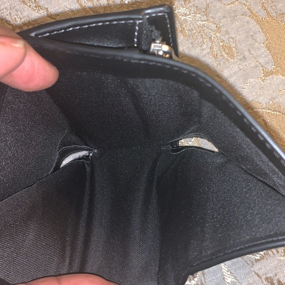 NWT Coach Micro Wallet In Signature Canvas - Picture 4 of 9